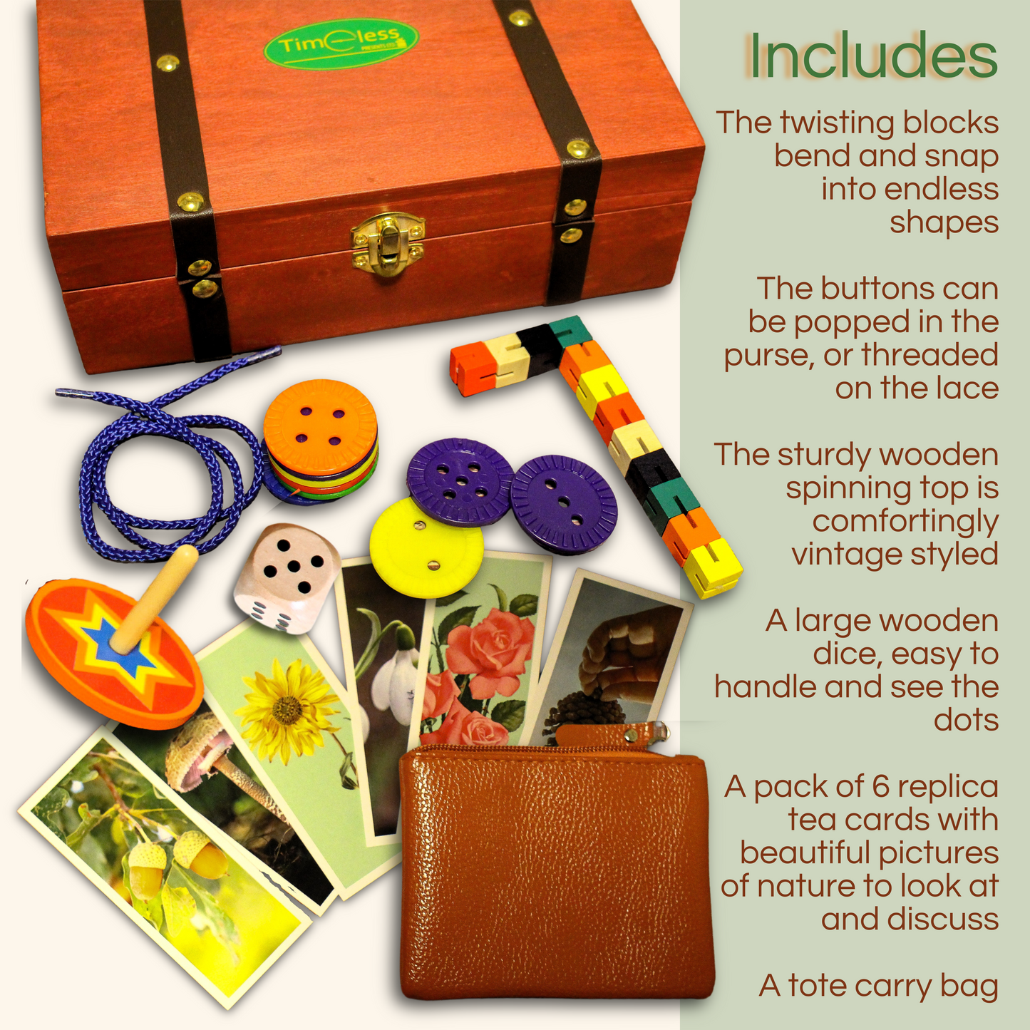 Curiosity Box Ultimate Fidget Gift for Engaging Dementia Care