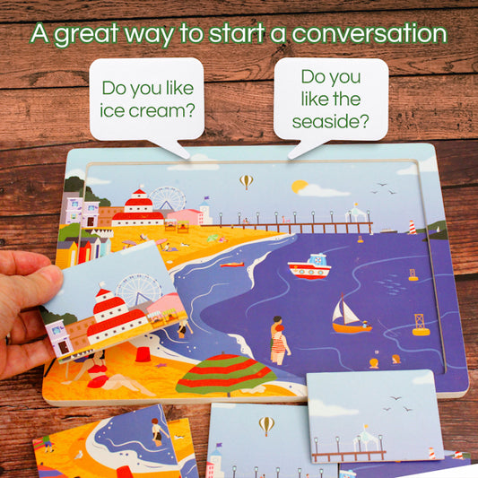 Simple Puzzle for Connection Designed for Late-Stage Dementia Engagement