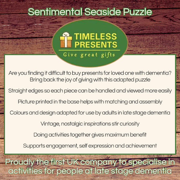 Simple Puzzle for Connection Designed for Late-Stage Dementia Engagement